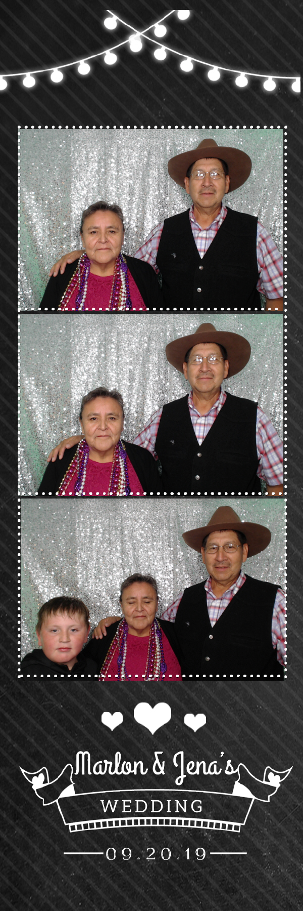 Jena and Marlon's Wedding | View more photos from the event at gallery.photoboothbillings.com/u/PhotoBoothBillings/Jena-and-Marlons-Wedding